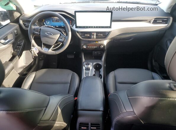 1FMCU9JAXRUB61860 2024 FORD ESCAPE Серый Вид панели приборов
