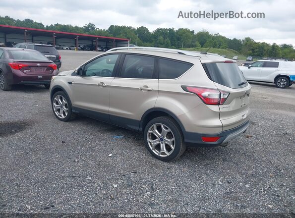 1FMCU9JD0HUB19254 2017 FORD ESCAPE Золотой Задняя левая четверть