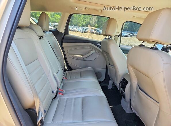 1FMCU9JD0HUE62291 2017 FORD ESCAPE Бежевый Вид задней части салона