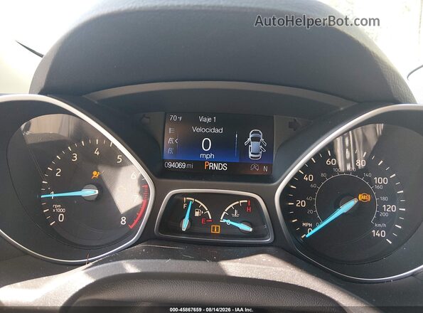 1FMCU9JD1HUA30924 2017 FORD ESCAPE Серебряный Вид задних сидений