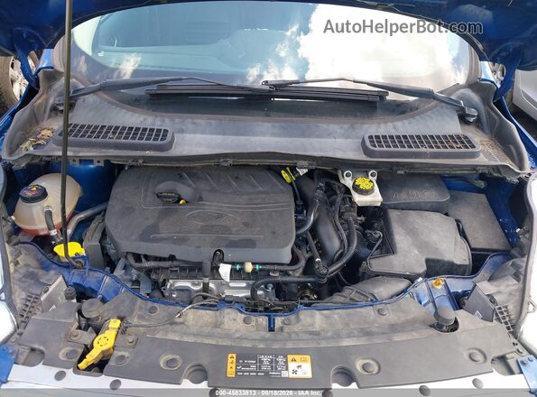 1FMCU9JD1HUC89672 2017 FORD ESCAPE Синий Вид сзади