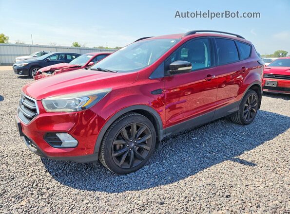 1FMCU9JD1HUD14926 2017 FORD ESCAPE Red Tył lewy