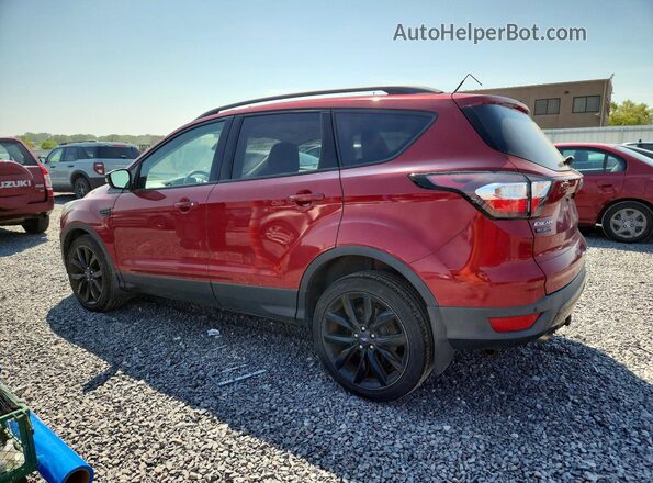 1FMCU9JD1HUD14926 2017 FORD ESCAPE Red Tył prawy