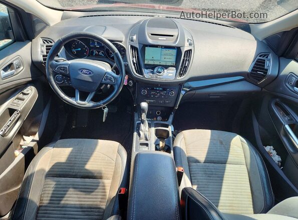 1FMCU9JD1HUD14926 2017 FORD ESCAPE Red Widok wnętrza 360 stopni