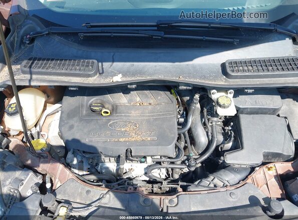 1FMCU9JD5HUA86364 2017 FORD ESCAPE Коричневый Вид сзади