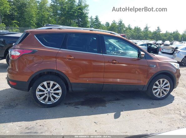 1FMCU9JD5HUA86364 2017 FORD ESCAPE Коричневый Вид задней части салона