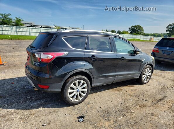 1FMCU9JD5HUB34266 2017 FORD ESCAPE Black Задня права чверть