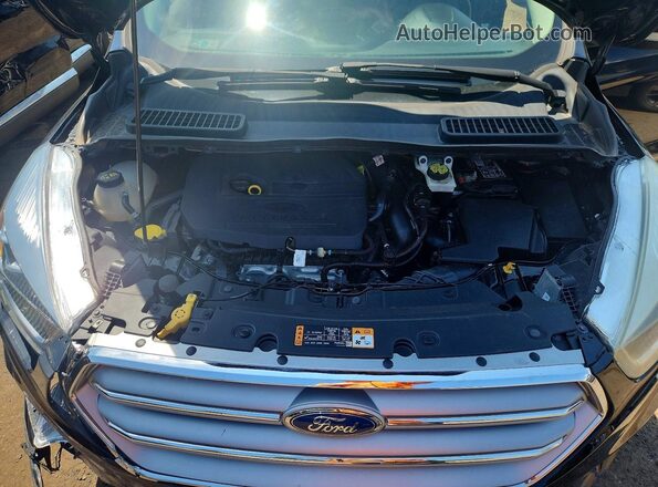 1FMCU9JD7HUE62613 2017 FORD ESCAPE Black Widok komory silnika