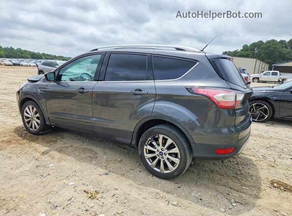 1FMCU9JD8HUA98105 2017 FORD ESCAPE Gray Trasero izquierdo