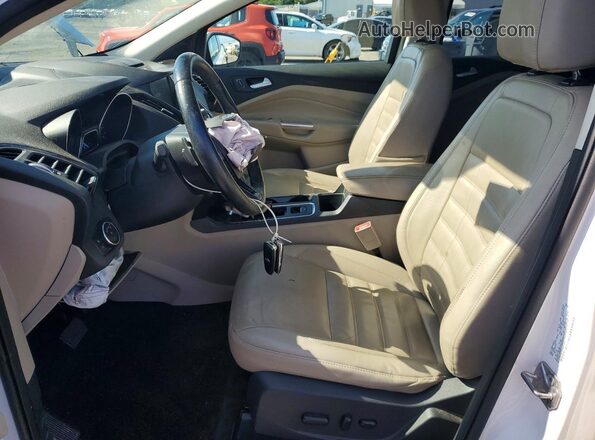 1FMCU9JDXHUB11890 2017 FORD ESCAPE White Vista interior delantera