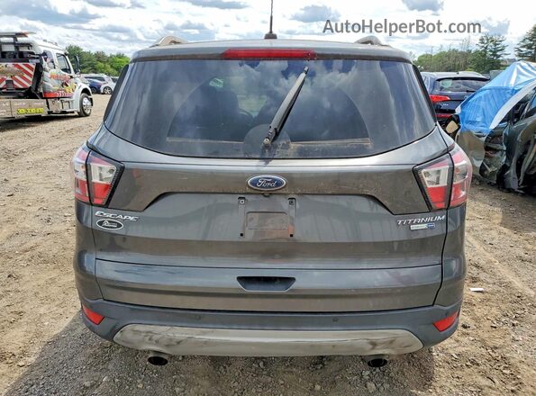 1FMCU9JDXHUC97642 2017 FORD ESCAPE Gray Vista trasera