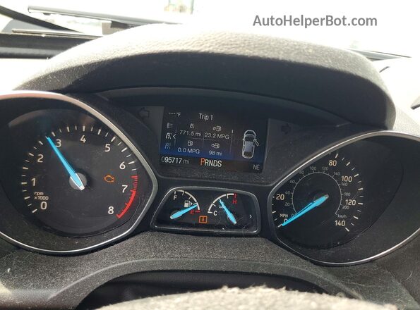 1FMCU9JDXHUE28486 2017 FORD ESCAPE Blue 