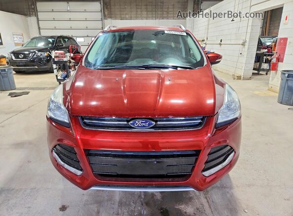 1FMCU9JX4GUB42769 2016 FORD ESCAPE Red წინა ხედი