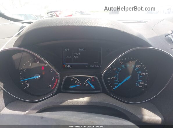 1FMCU9JX5GUB41145 2016 FORD ESCAPE Blue Rear seats view