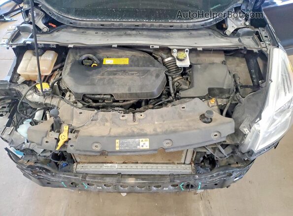 1FMCU9JX7GUC43238 2016 FORD ESCAPE Black Շարժիչի բաժամունքի տեսք