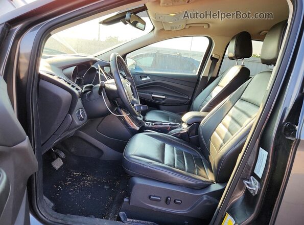 1FMCU9JX7GUC48830 2022 FORD ESCAPE Gray წინა სალონის ხედი