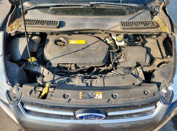 1FMCU9JX7GUC48830 2022 FORD ESCAPE Gray ძრავის განყოფილების ხედი