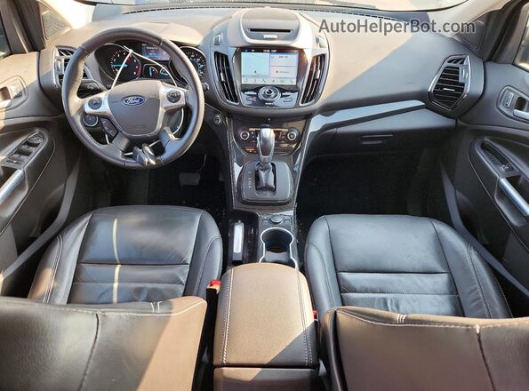 1FMCU9JX7GUC48830 2022 FORD ESCAPE Gray წინა პანელის ხედი