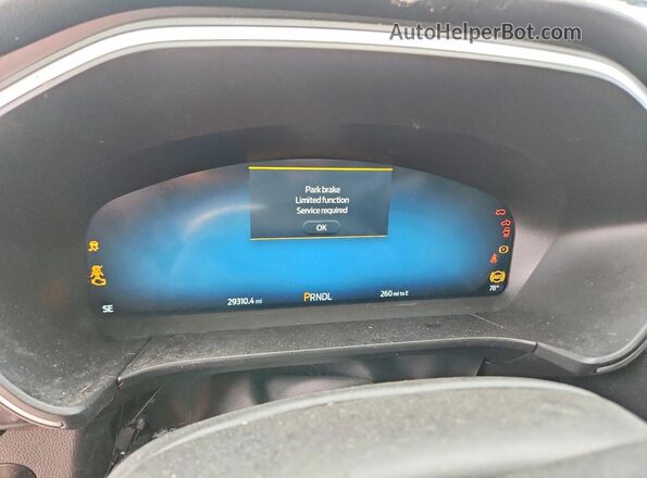 1FMCU9JZ1RUB08941 2024 FORD ESCAPE Синий Вид щитка приборов