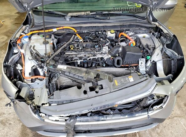 1FMCU9JZ3PUA40512 2023 FORD ESCAPE Silver Engine compartment view