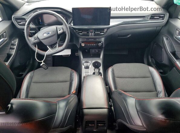 1FMCU9MN1PUB15698 2023 FORD ESCAPE Серый Вид панели приборов