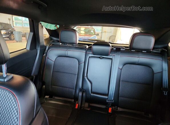 1FMCU9MN2RUA90572 2024 FORD ESCAPE Silver Rear seats view
