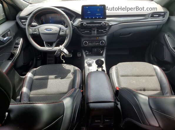 1FMCU9MN2RUB35445 2024 FORD ESCAPE Black Dashboard view