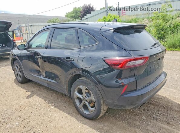 1FMCU9MN2RUB35445 2024 FORD ESCAPE Black Rear left