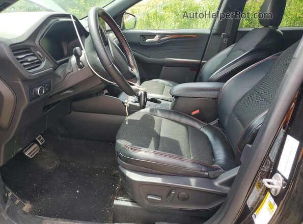 1FMCU9MN2RUB35445 2024 FORD ESCAPE Black Front interior view