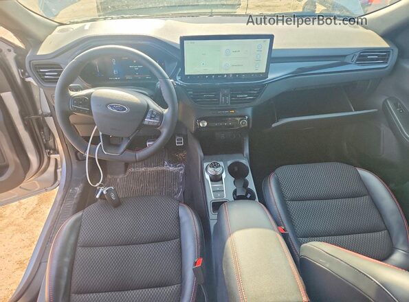 1FMCU9MN3PUA11861 2023 FORD ESCAPE Silver წინა პანელის ხედი