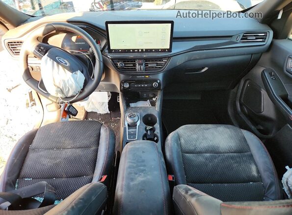 1FMCU9MN3PUA84969 2023 FORD ESCAPE Gray Вид панелі приладів