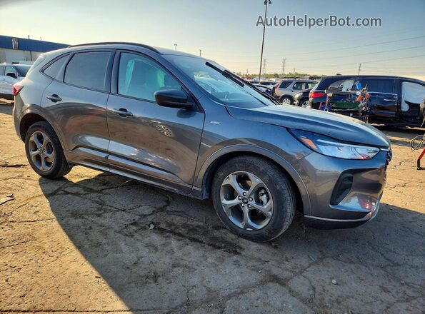 1FMCU9MN3PUA84969 2023 FORD ESCAPE Gray Передня права чверть