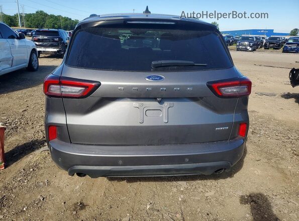 1FMCU9MN3PUB13659 2023 FORD ESCAPE Gray Rear view
