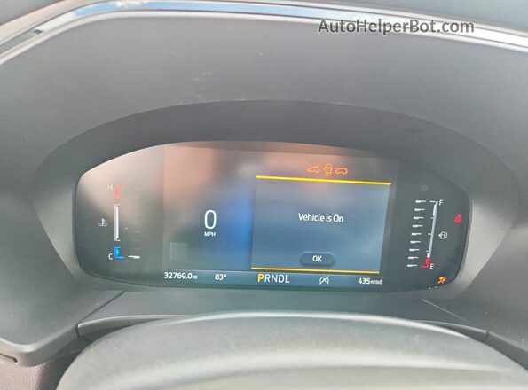 1FMCU9MN3PUB26461 2023 FORD ESCAPE Silver Widok zestawu wskaźników