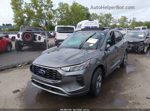 1FMCU9MN3RUB45580 2024 FORD ESCAPE Серый Передняя левая четверть