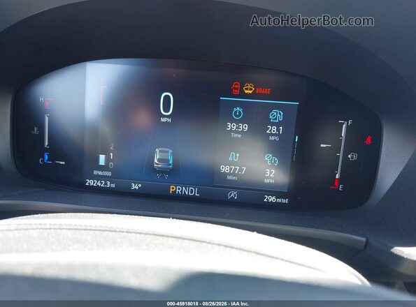 1FMCU9MN3SUB34343 2025 FORD ESCAPE Black Vista de los asientos traseros