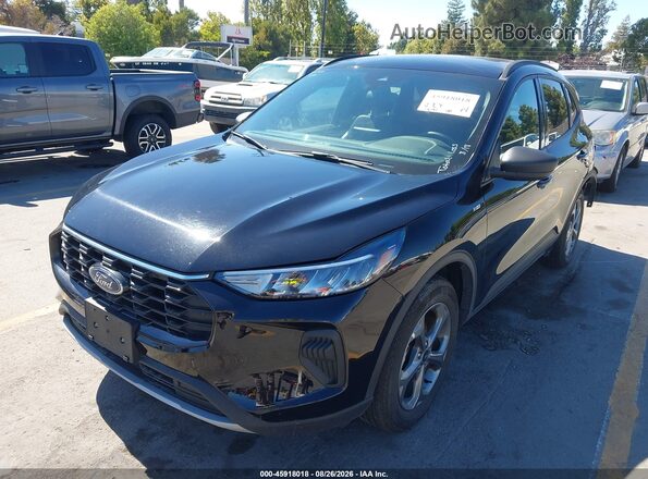 1FMCU9MN3SUB34343 2025 FORD ESCAPE Black Vista tres cuartos delantera izquierda