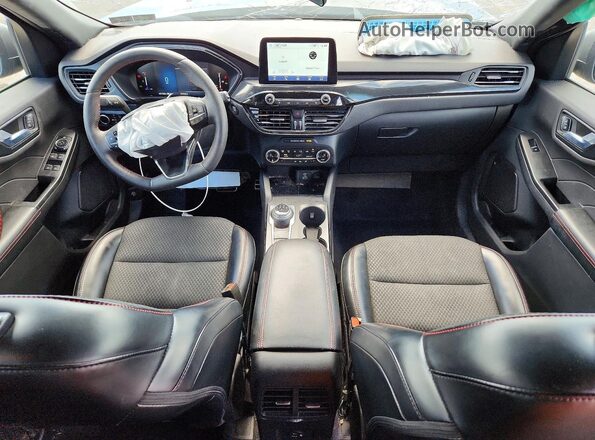 1FMCU9MN4PUA05776 2023 FORD ESCAPE Серый Вид панели приборов