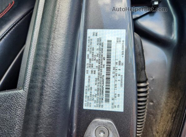 1FMCU9MN4PUA05776 2023 FORD ESCAPE Серый Вид наклейки с VIN-кодом