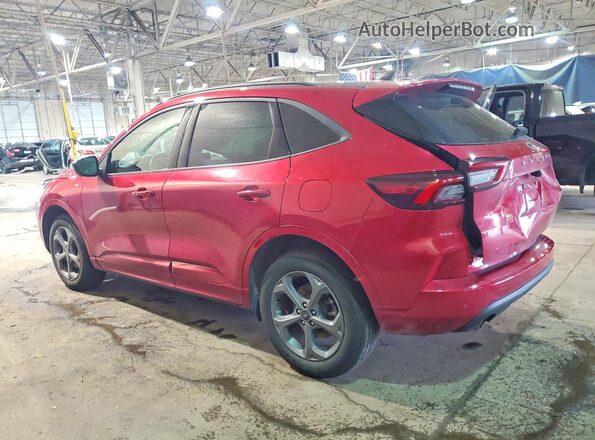 1FMCU9MN4RUB17724 2024 FORD ESCAPE Красный Задняя левая четверть