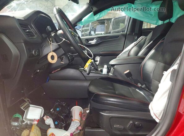 1FMCU9MN4RUB17724 2024 FORD ESCAPE Красный Вид салона спереди