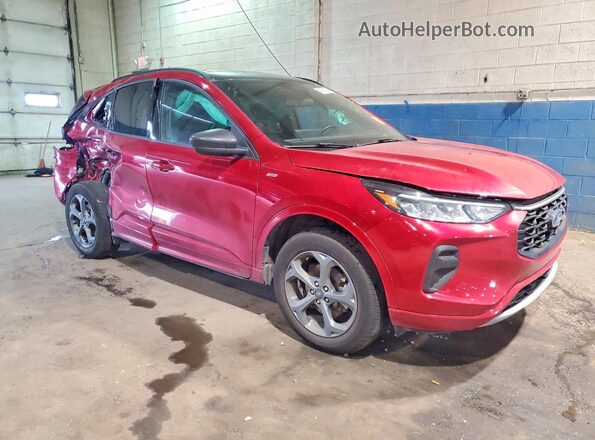 1FMCU9MN4RUB17724 2024 FORD ESCAPE Красный Передняя правая четверть