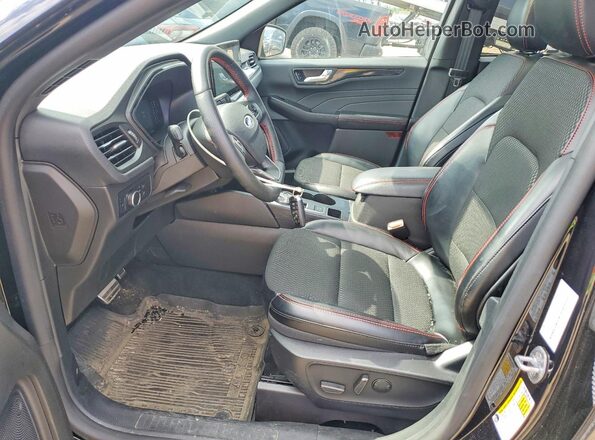 1FMCU9MN4RUB21000 2024 FORD ESCAPE Black წინა სალონის ხედი