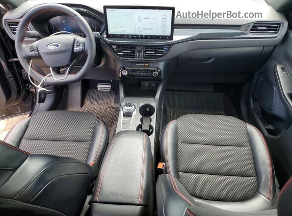 1FMCU9MN4RUB21000 2024 FORD ESCAPE Black წინა პანელის ხედი
