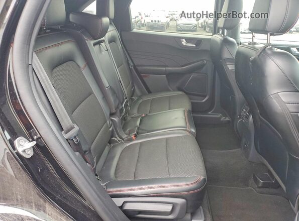 1FMCU9MN4SUB30978 2025 FORD ESCAPE Black Widok wnętrza z tyłu