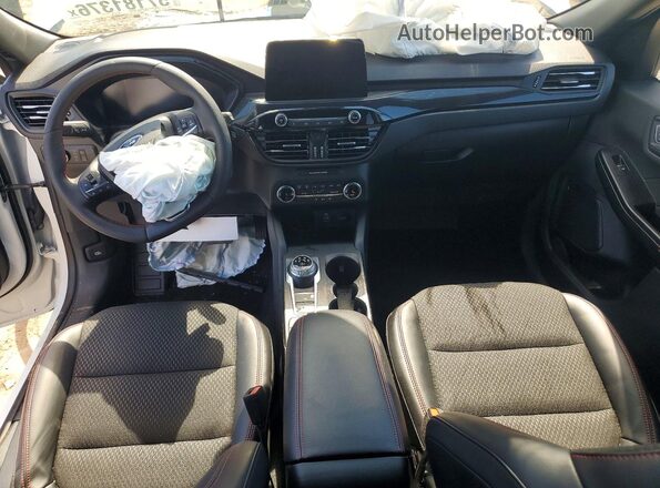 1FMCU9MN4SUB61700 2025 FORD ESCAPE White წინა პანელის ხედი