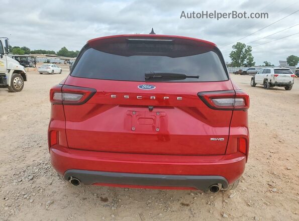 1FMCU9MN5PUA09075 2023 FORD ESCAPE Red Widok z tyłu