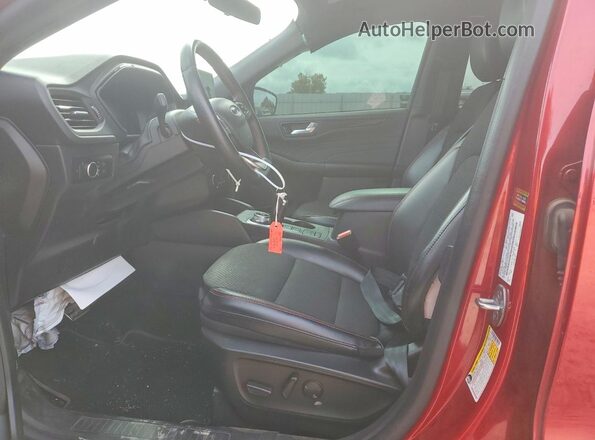 1FMCU9MN5PUA09075 2023 FORD ESCAPE Red Widok wnętrza z przodu