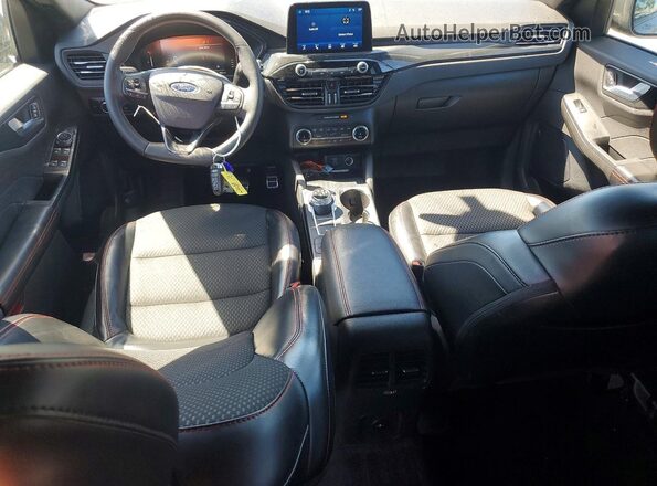 1FMCU9MN5PUA57384 2023 FORD ESCAPE Charcoal Dashboard view