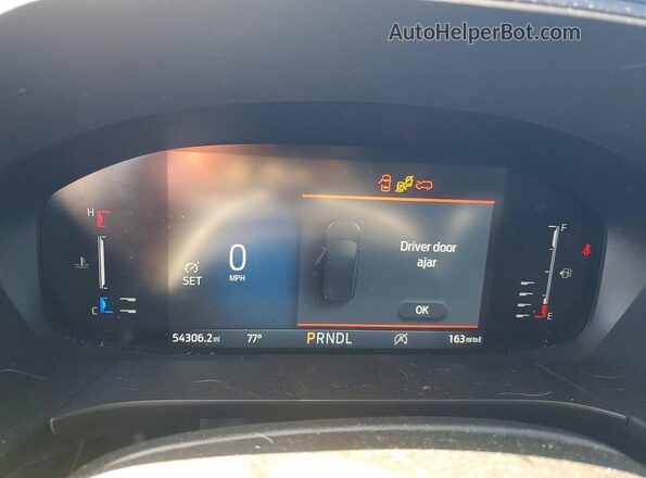 1FMCU9MN5PUA57384 2023 FORD ESCAPE Charcoal Instrument cluster view